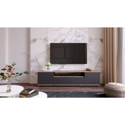 Robin Home Loft Tv Ünitesi Televizyon Sehpası Tv Sehpası Lf7-Aa - Görsel 2
