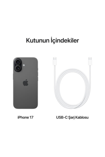 Apple iPhone 17 256GB Siyah - Görsel 5