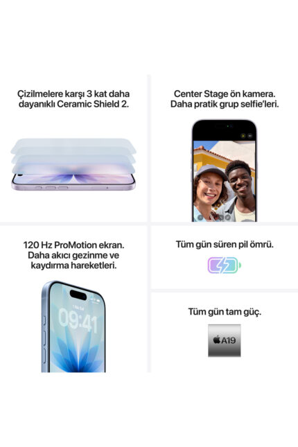 Apple iPhone 17 256GB Siyah - Görsel 7