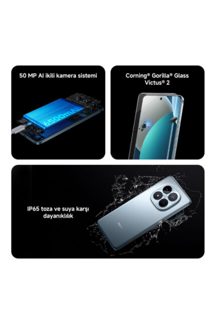 Redmi Note 15 Pro 8 GB+256 GB Siyah (Xiaomi Türkiye Garantili ) - Görsel 3