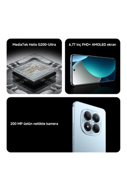 Redmi Note 15 Pro 8 GB+256 GB Siyah (Xiaomi Türkiye Garantili ) - Görsel 4